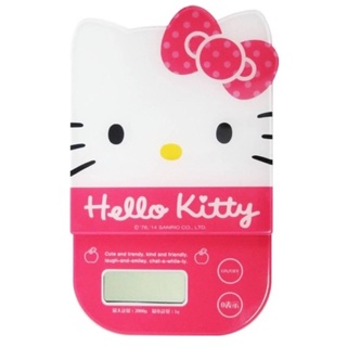 HELLO KITTY造型電子秤 料理電子秤 電子磅秤 計量秤 料理秤 廚房烘焙秤 廚房用品 居家生活（現+預)