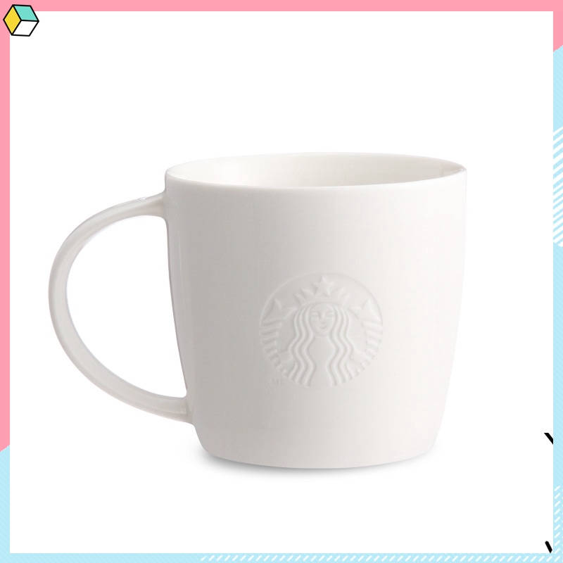 ✨特惠 💗星巴克starbucks馬克杯 店內經典女神logo簡約黑白咖啡杯 馬克杯