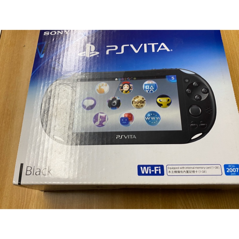 中古二手07 Psv Ps Vita 原廠有盒鋼琴黑主機 蝦皮購物