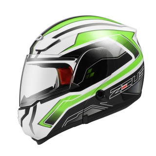 【安全帽先生】瑞獅 ZEUS ZS3300 3300 彩繪 GG19 白綠 可樂帽 安全帽 超輕量 全罩 送好禮二選