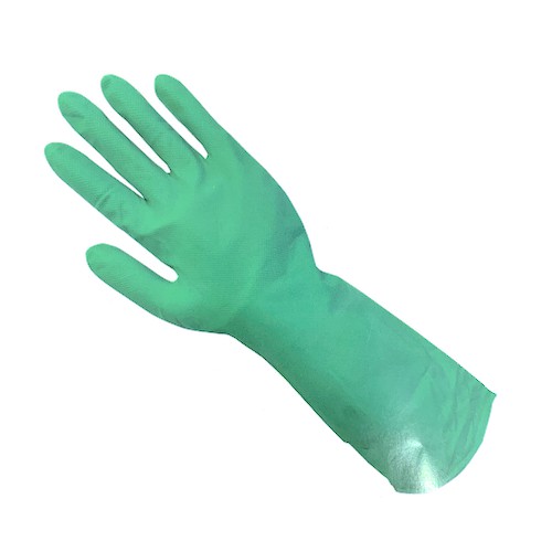 一雙 極力 33公分 綠色 防酸鹼NBR手套 【耐油手套】丁晴手套 工作手套 手套 耐酸鹼 NBR手套