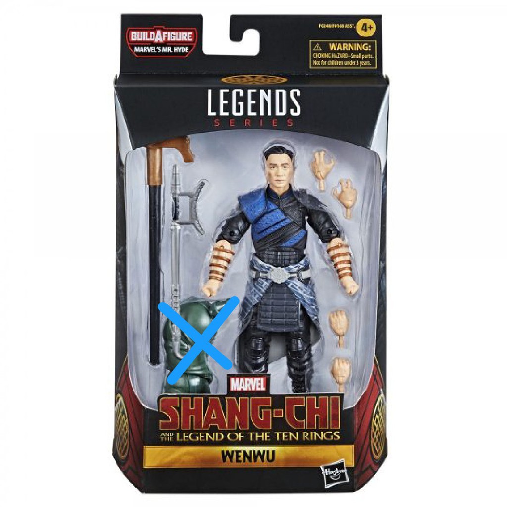 (卡司 正版現貨)代理版 Marvel legends 6吋 可動 漫威 尚氣套  Wenwu 文武 滿大人（無baf)