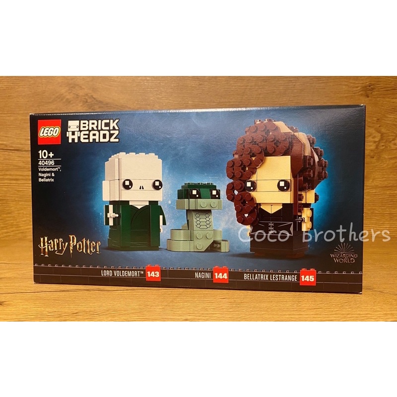 LEGO 樂高 40496 BrickHeadz 哈利波特  佛地魔  巨蛇 貝拉.雷斯壯