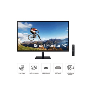 Samsung 三星 Smart Monitor M7 32型 4K 智慧聯網螢幕【魔力電玩】