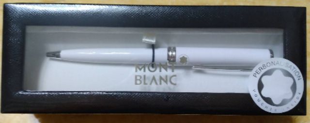 MONTBLANC 純正德國製正品 萬寶龍 M25864 (116046 pix-白色) 精品原子筆