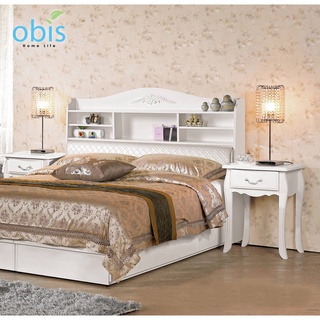 obis 床頭箱 雙人床頭箱 仙朵拉5尺書架型被櫥頭