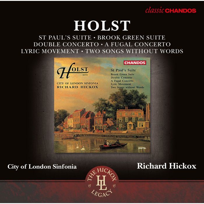 霍爾斯特 聖保羅組曲 雙小提琴協奏曲 希考克斯 Holst Orchestral Works CHAN10948X