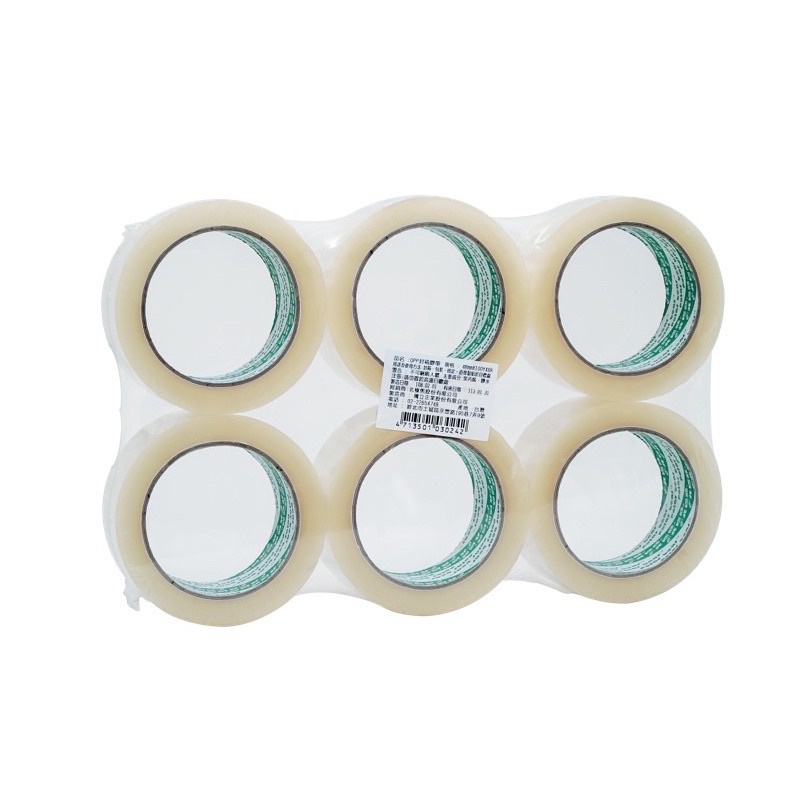 【九木文具社】北極熊 OPP 超透明膠帶(48mm*100Y) /加厚膠帶 封箱膠帶 透明膠帶 事務膠帶 OPP透明膠帶