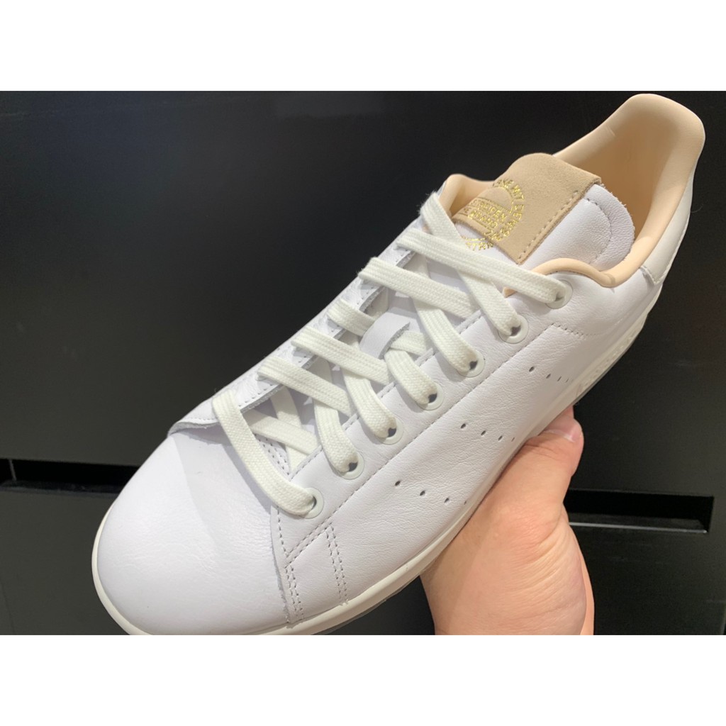 adidas 休閒鞋 Stan Smith 白 米色 男 潮流 百搭 史密斯 EF2099