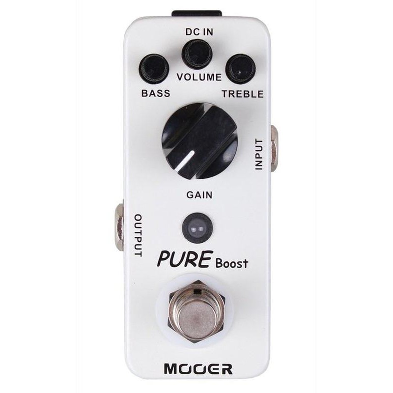 大鼻子樂器逢甲店 Mooer Pure Boost 增益 迷你 電吉他 效果器 Pedal