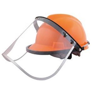 台製 接安全帽式防護面罩 (不含安全帽) ABS塑鋼 工地帽 防疫 防噴濺 接安全帽用#工安防護具專家