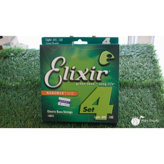 [純粹音樂社] Elixir Nanoweb 電貝斯鍍鎳弦(45~100)