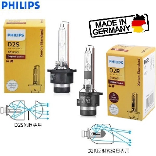 【原廠正品】PHILIPS 飛利浦 85122/85126 D2S/D2R 4300K HID 燈管 原廠指定採用 德國