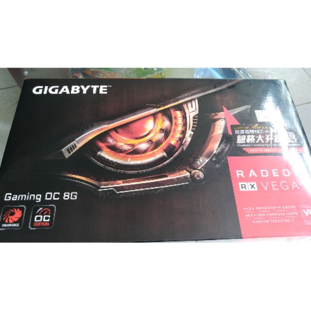 技嘉 GIGABYTE Radeon RX VEGA56 GAMING OC 8G 顯示卡 二手