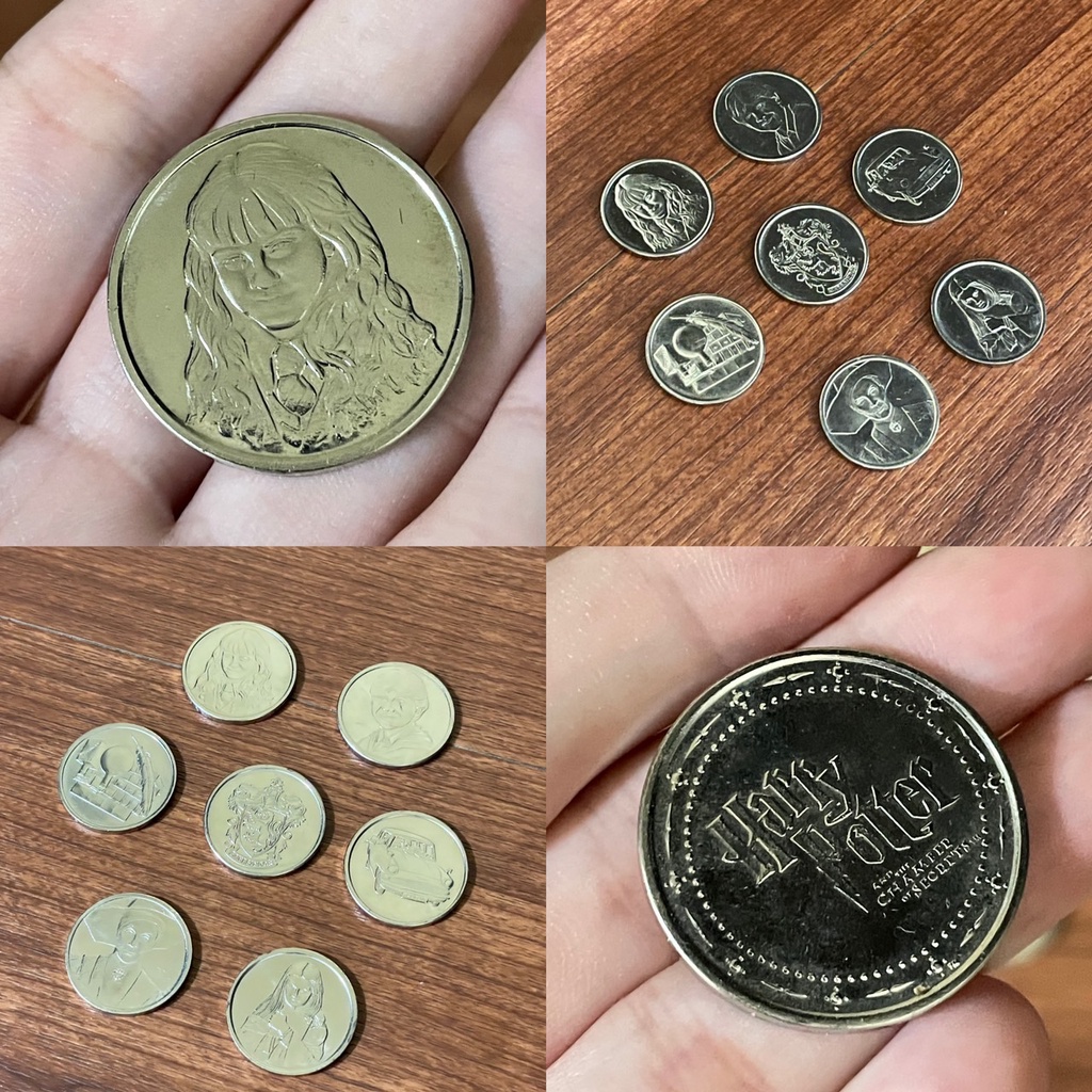 現貨 官方授權家樂福 絕版品 限量版 哈利波特 限量紀念幣 紀念品 硬幣 錢幣