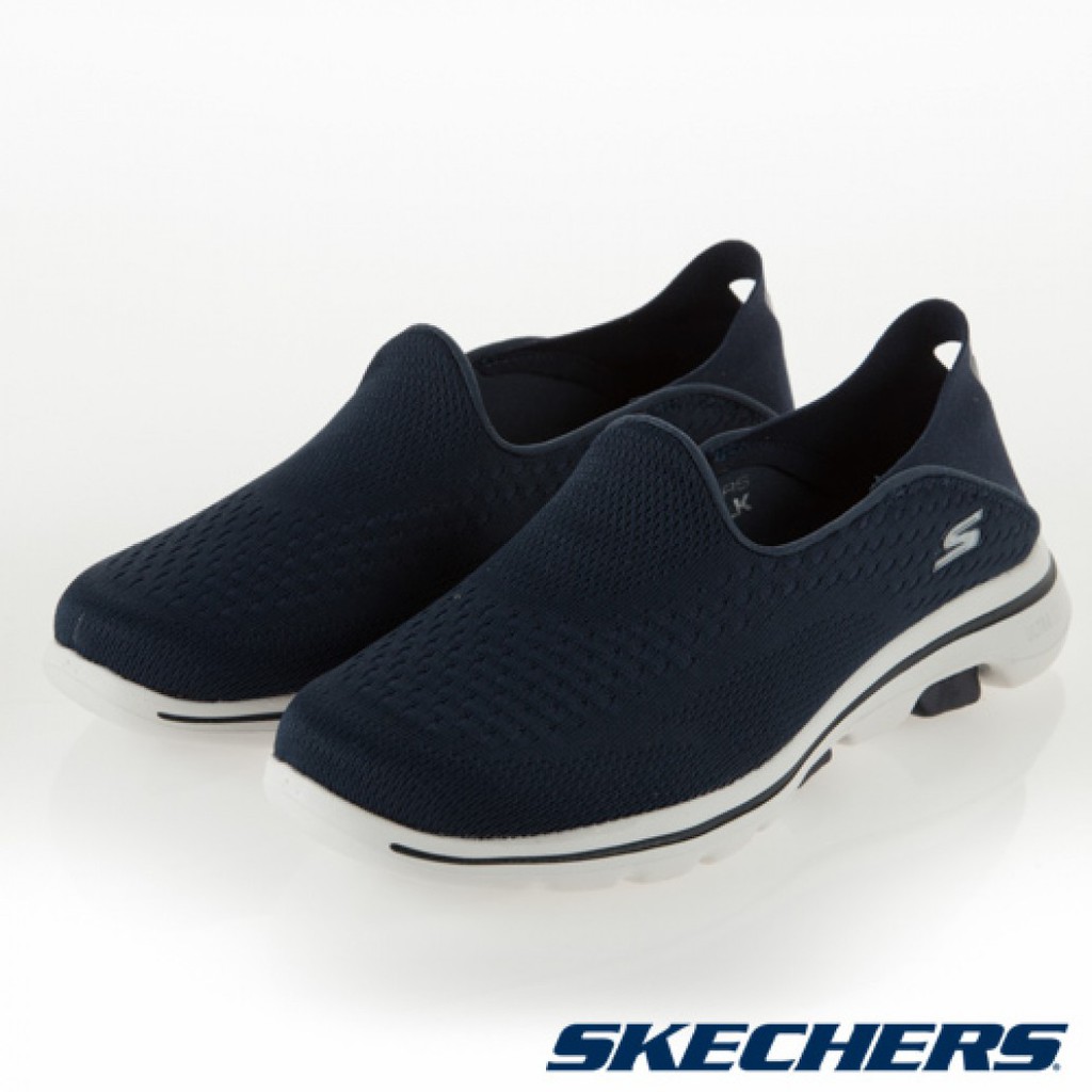 ☆JR運動休閒館☆【SKECHERS】女款健走系列 GO WALK 5(15927NVY)