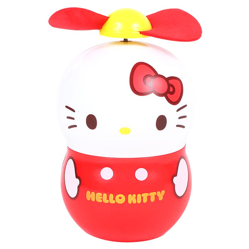 Hello Kitty葫蘆造型桌上型風扇/安全風扇/軟式扇葉/今日最便宜/貨到付款/現貨/禮物