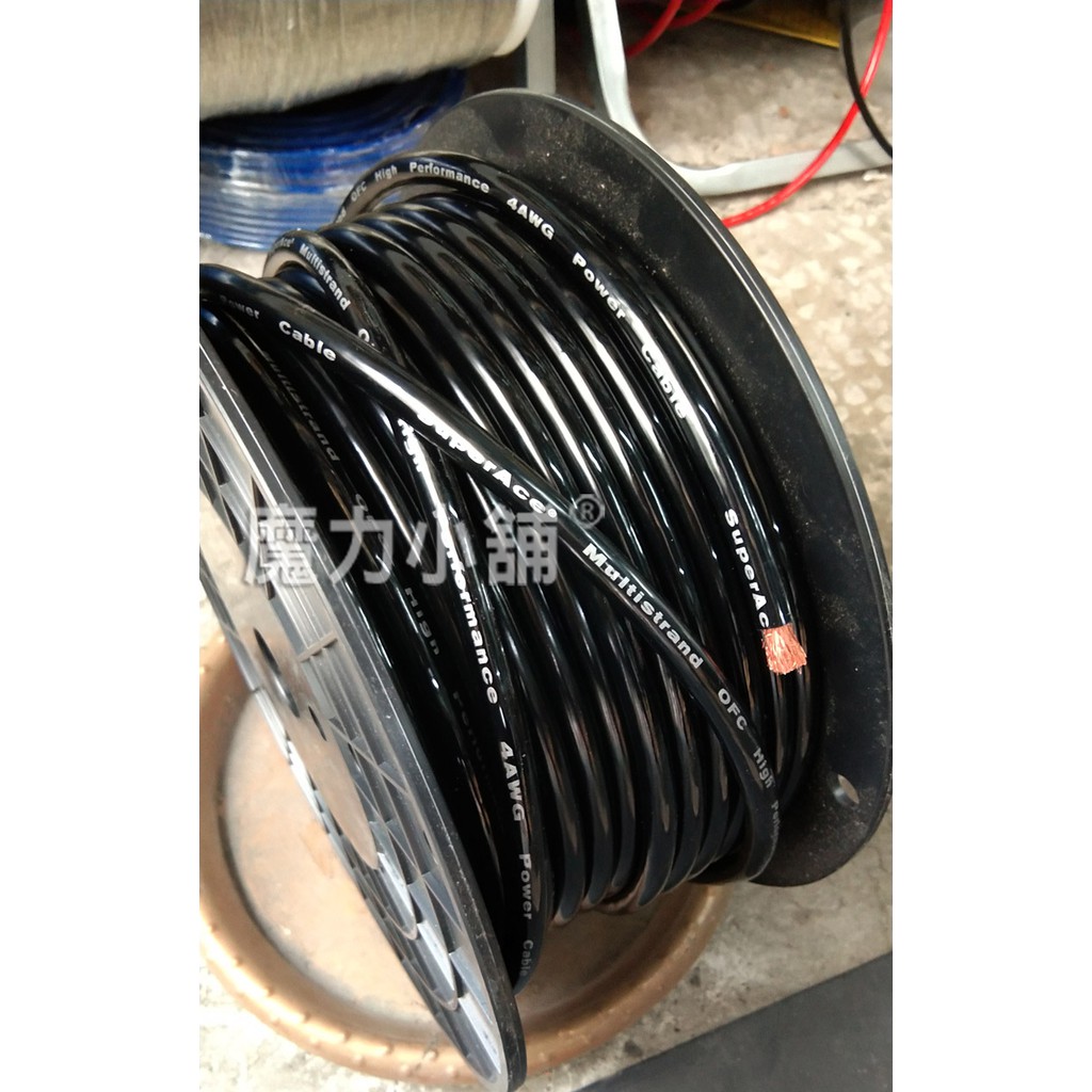 (可超取) 台灣製 無氧銅 真4awg 接地線 負極接地線 正極線 電源線/1666芯/外徑10mm(1米)音響線