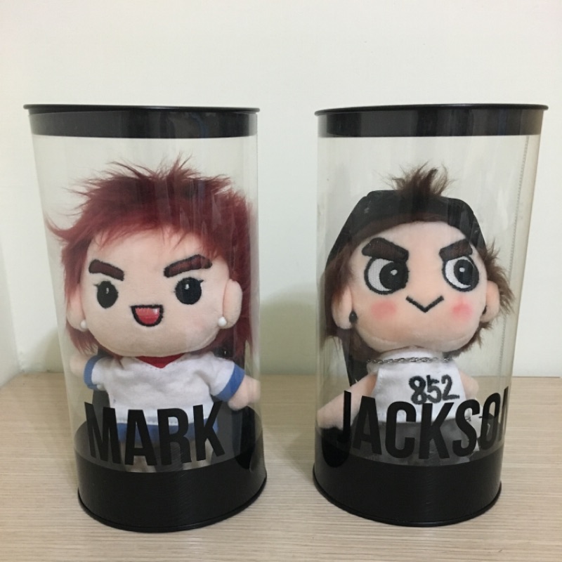 GOT7 炸毛 娃娃 (Mark、Jackson )