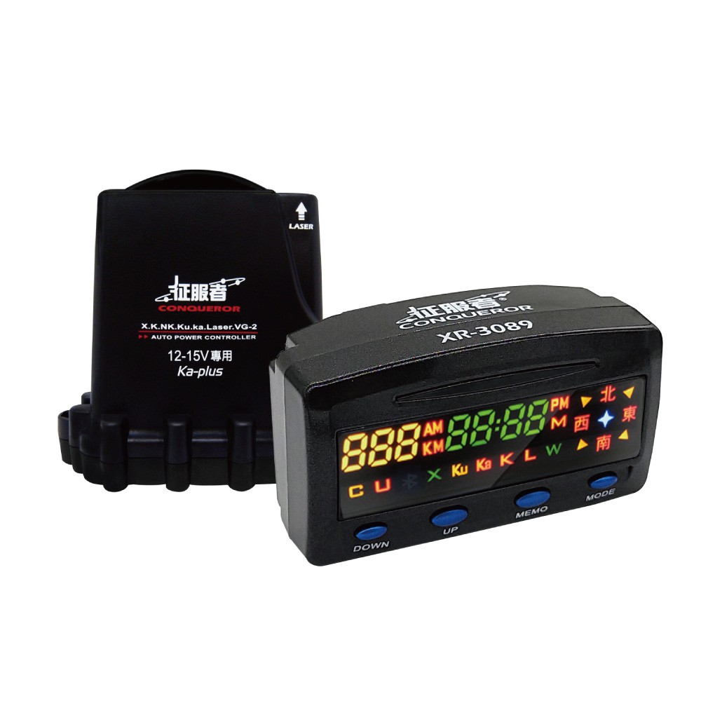 【征服者】XR-3089 GPS測速警示器 區間測速 測速預警 主機保固一年 現貨免運
