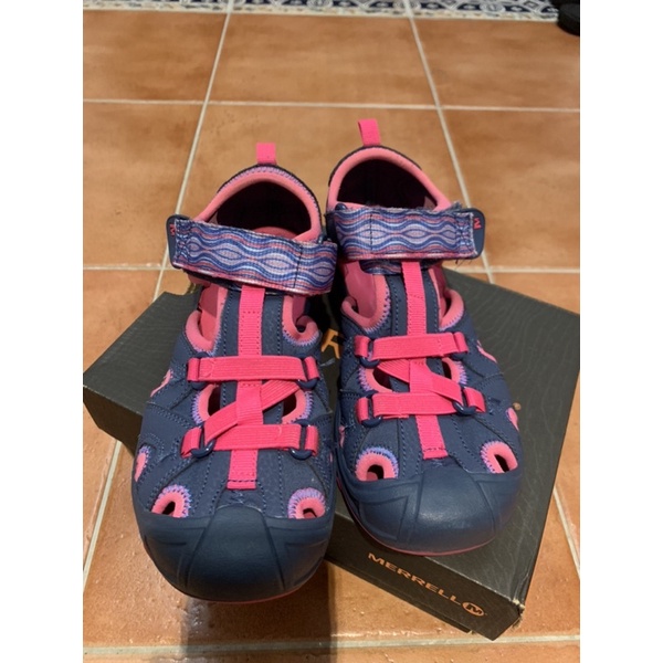 MERRELL兒童水陸運動涼鞋UK1 EUR33