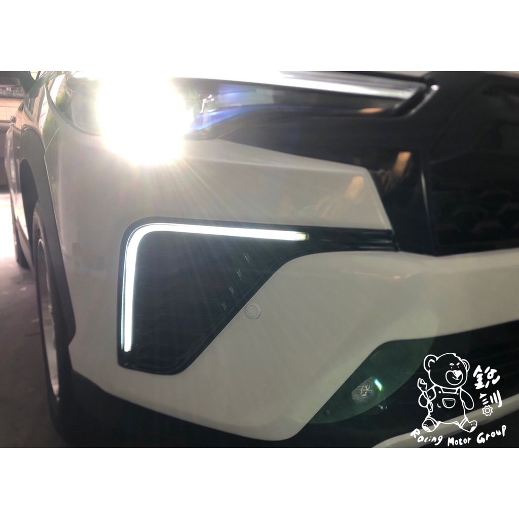 銳訓汽車配件精品-台南麻豆店 Corolla Cross 安裝 CC一般版本 升級 類GR車頭大包 霧燈框日行燈 前保桿