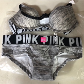 🉐現貨特價🉐 Victoria’s Secret 維多利亞的秘密 PINK 一體成型上薄下厚聚攏運動內衣 三角褲