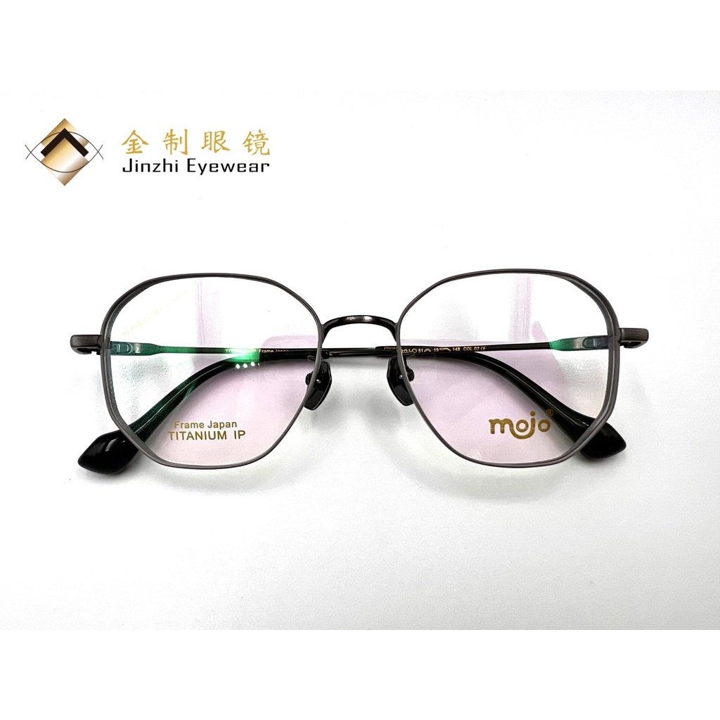 時尚韓系眼鏡【MOJO】金屬方框/潮流眼鏡/雙色眼鏡/穿搭眼鏡/金制眼鏡