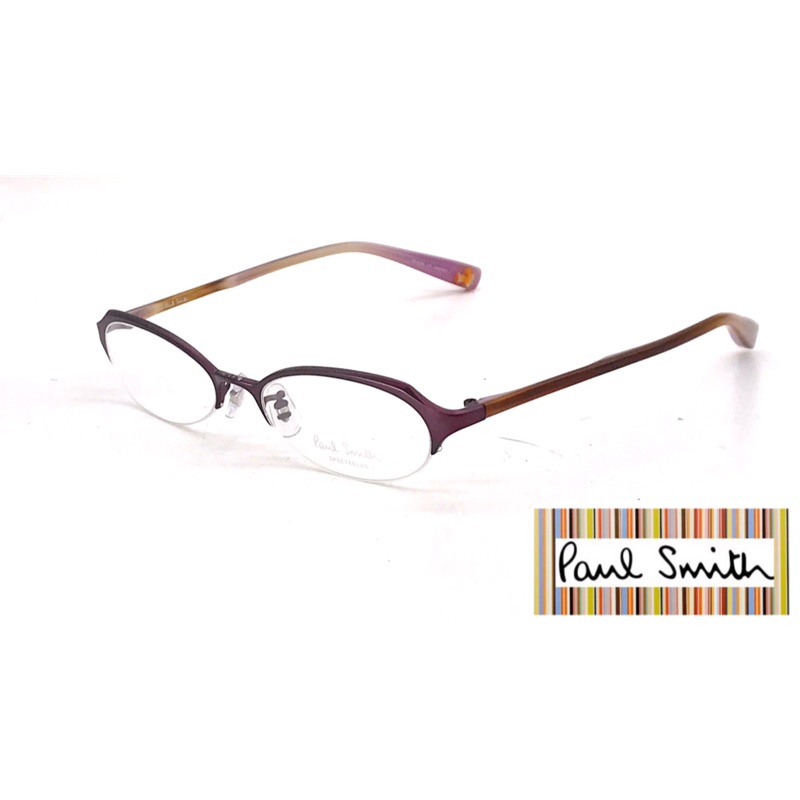 【本閣】Paul Smith PS9113 日本手工眼鏡超輕純鈦小框 男女半框光學眼鏡 999.9 tony same