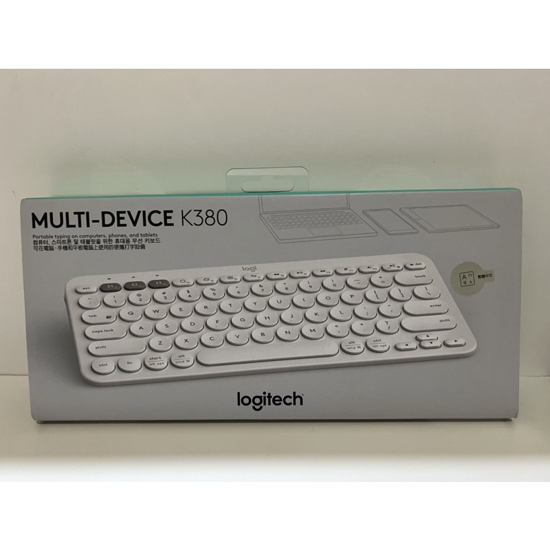 Logitech 羅技藍芽鍵盤，二手保存良好。