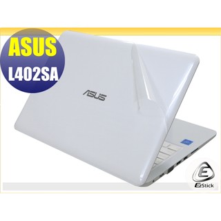 【Ezstick】ASUS L402 L402SA L402N L402NA 透氣機身保護貼(含上蓋、鍵盤週圍)