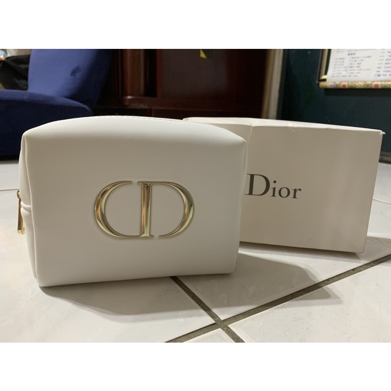 迪奧Dior化妝包 刷具包 白色