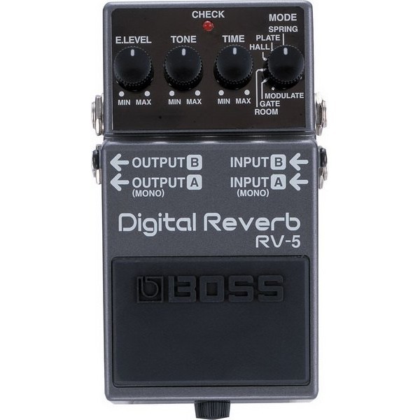 [免運公司貨] BOSS RV-5 Digital Reverb 數位殘響 效果器 RV-5 [唐尼樂器]