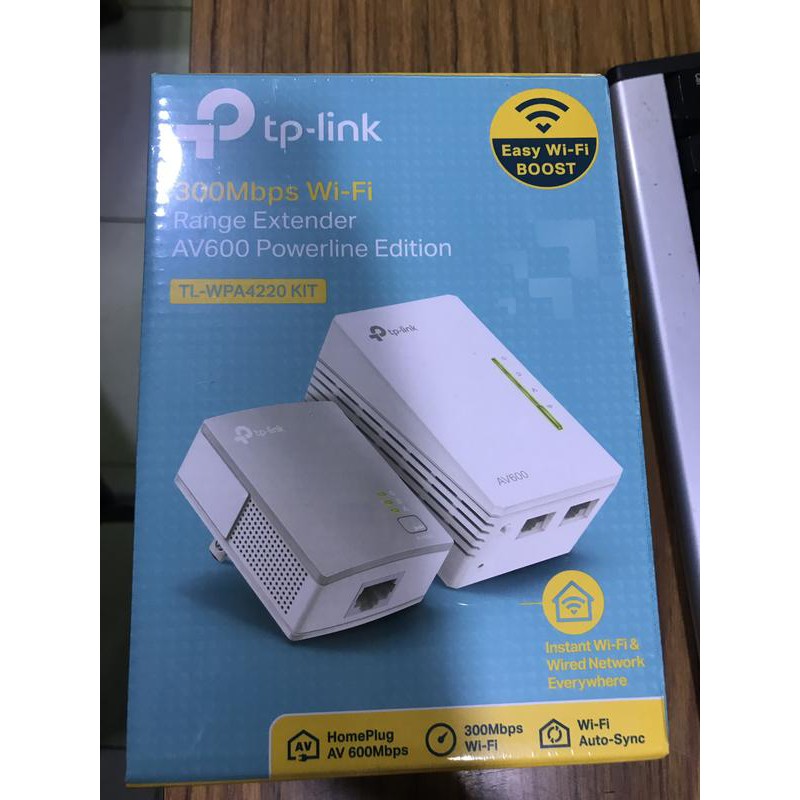 點子電腦-北投◎ TP-LINK TL-WPA4220KIT Wi-Fi 電力線網路橋接器 雙包組◎1550元AV600