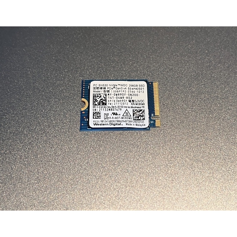 WD PC SN530 NVMe WDC 256GB SSD