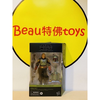 Beau特佛toys 現貨 Hasbro 孩之寶 Star Wars 星際大戰 豪華人物 波巴費特 黑標6吋