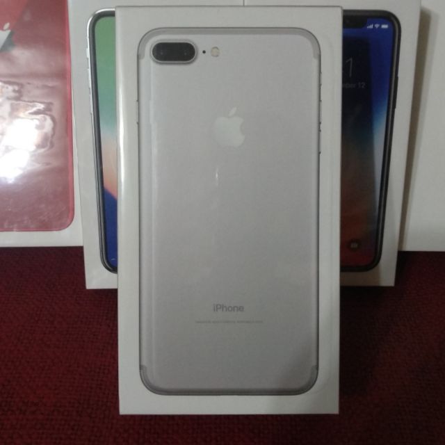 全新未拆 iphone 7 plus 128g 台灣公司貨 銀色 i7 大7