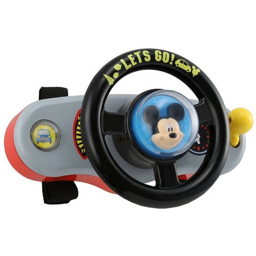 Disney 迪士尼幼兒 米奇音樂方向盤 推車玩具 聲響玩具