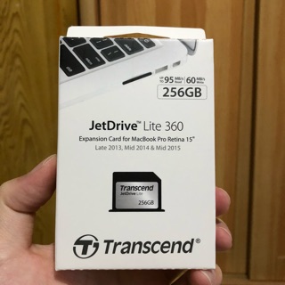 創見 256G JetDrive™ Lite 360 擴充卡（全新）