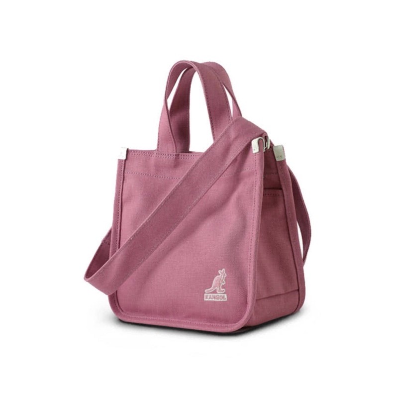 【正品KANGOL】MINI粉色小方包 迷你 側背包  肩背包 韓國熱賣款