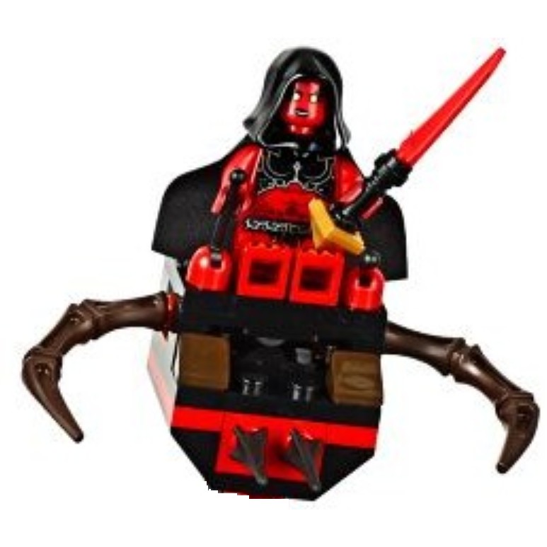 LEGO 樂高積木 人偶 未來騎士 Nexo Knights Lavaria 70323 nex047 含武器x2 披風