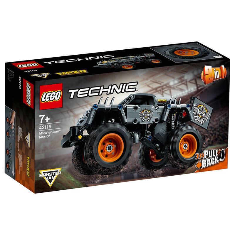 LEGO乐高科技机械组42119怪兽卡车大脚车越野车 益智拼插积木玩具