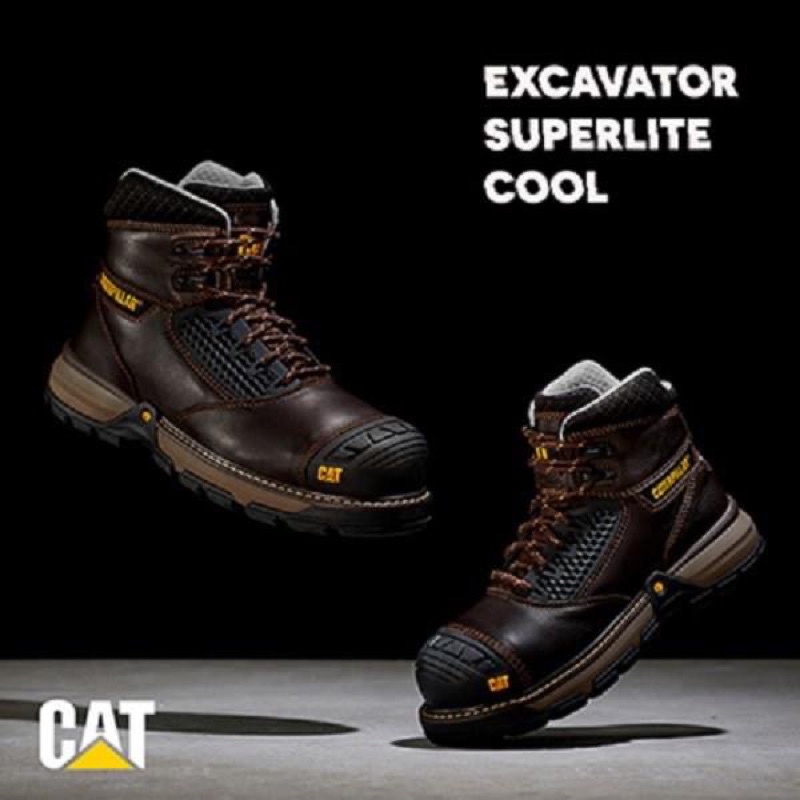 正品 CAT勞動節 感謝祭 買一送一物 CAT EXCAVATOR全方位碳纖維塑鋼頭防護工作鞋（可打統編