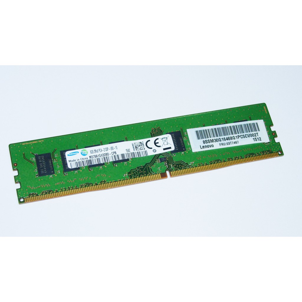 【大媽電腦】三星 DDR4-2133 8G 桌上型主機 記憶體 雙面顆粒