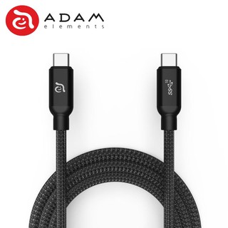 ADAM 亞果元素 CASA C100+ USB-C to USB-C 1m 100cm Type-C 4K A090
