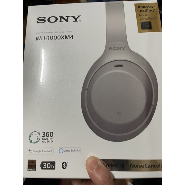 全新轉售 含運 SONY WH-1000XM4 無線降噪 藍牙耳機 藍芽耳機 (公司貨保固2年)