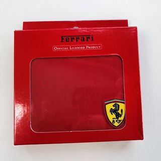 Ferrari 法拉利 拉鍊短夾 獨名款 公司貨