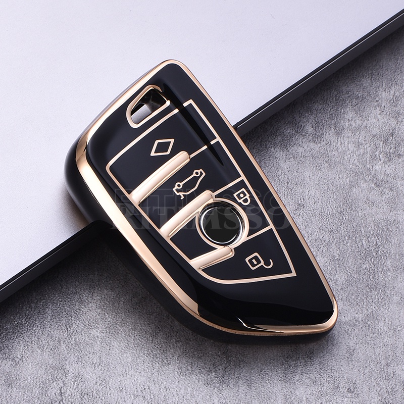 Tpu 汽車遙控鑰匙殼蓋殼, 用於寶馬 X1 X3 X5 X6 X7 1 3 5 6 7 系列 G20 G30 G11
