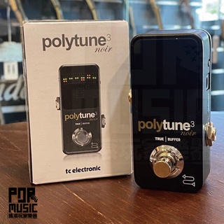 【搖滾玩家樂器】全新 免運 TC electronic Polytune 3 Mini Noir 地板式 調音器 調音