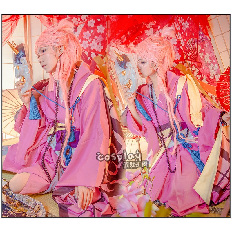 下殺刀劍亂舞宗三左文字袈裟正服和服浴衣出陣服軍裝制服全套cosplay Cos服假髮cos木屐 蝦皮購物